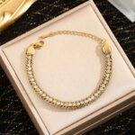 Twisted Tennis Bracelet