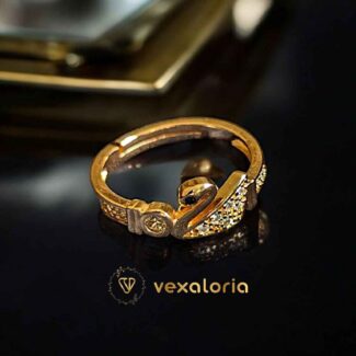 Swan Ring High Quality gold Plated Fashion Jewelry Cuff Bracelet Women Girls Gifts