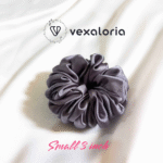 Ashy Dash Grey Scrunchies