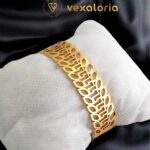 Leafy Glamour Chick Bracelet / Cuff