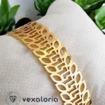 Leafy Glamour Chick Bracelet / Cuff