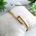 Gold Nail Bracelet / Cuff