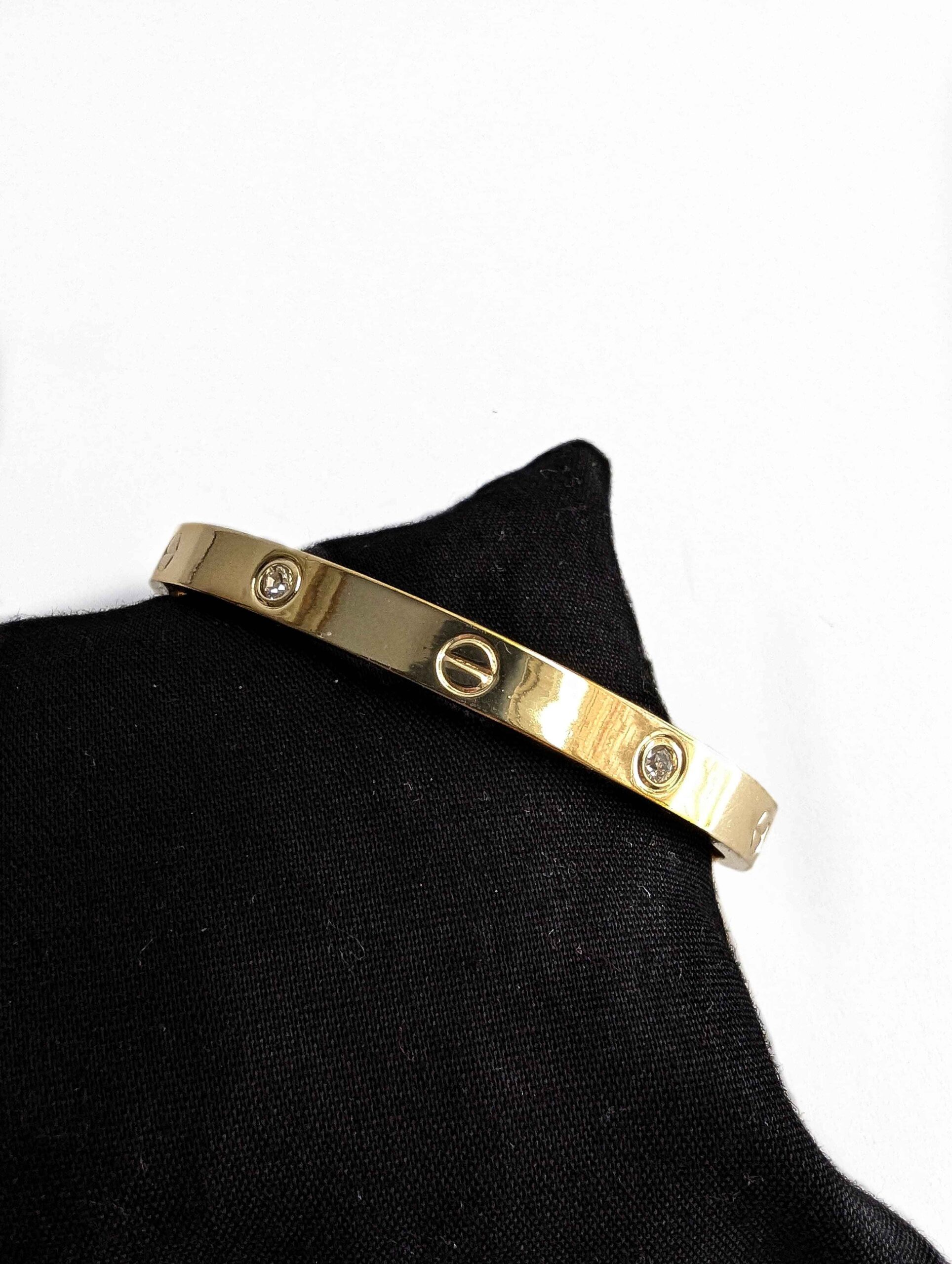 Stainless Steel Bracelet For Women Cuff Bracelets Cartier Design Gold Bracelet