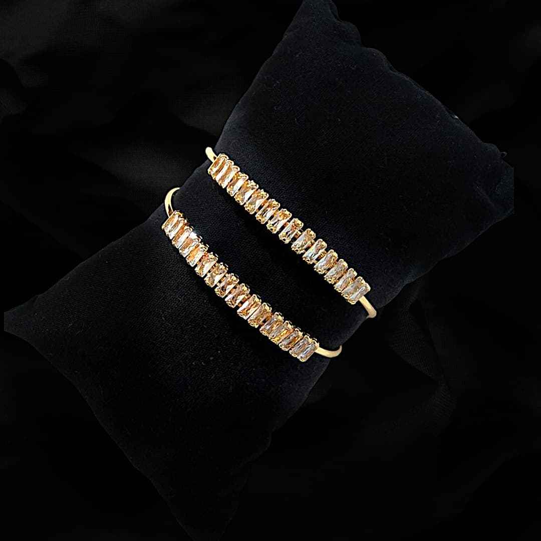 Luxury Gorgeous Design Crystal Stones Bracelet for pretty Girls and Women Highly demand zircon bracelet