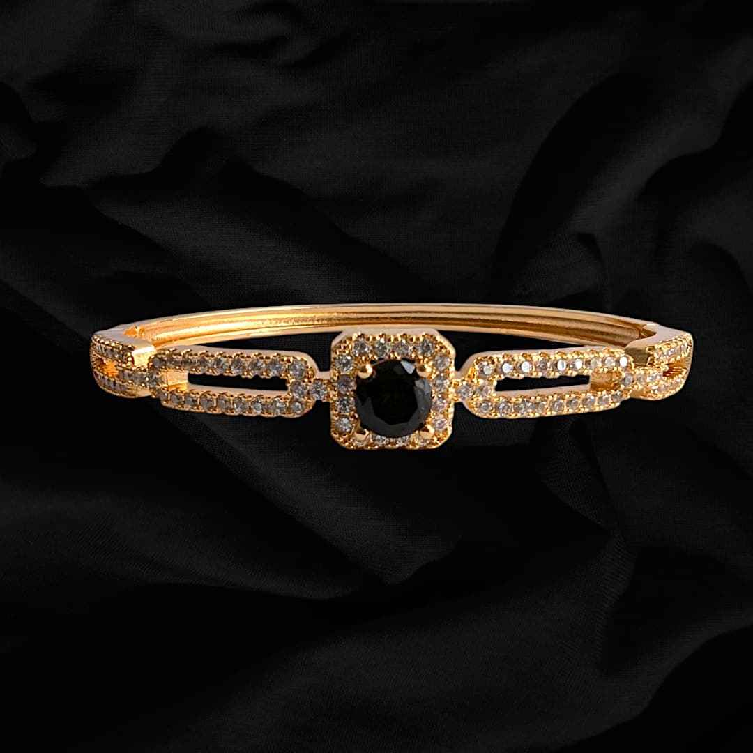 Luxury Zircon and Stone Design Gold stainless steel High quality Bracelet