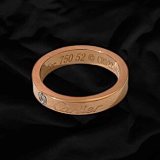 Cartier Design Rose Gold Ring