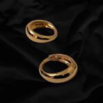 Bali Design Golden Earrings